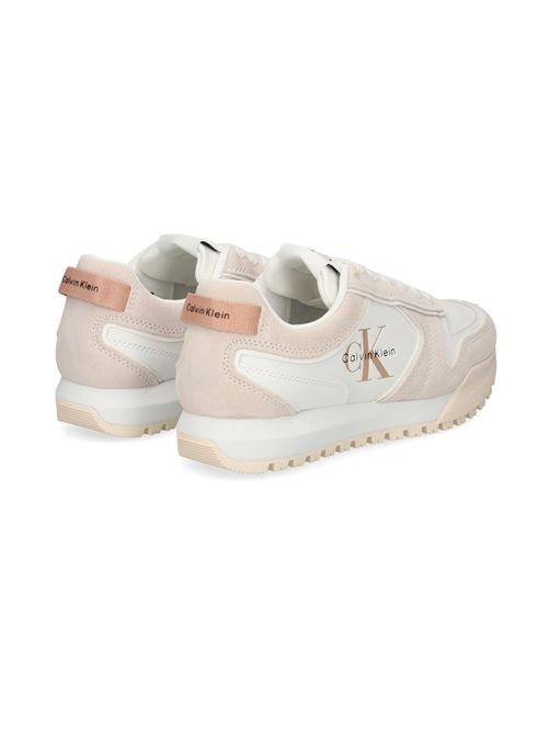 CALVIN KLEIN Toothy Runner Laceup Mix Donna CALVIN KLEIN | YW0YW0205205P